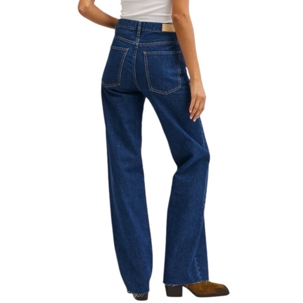 Mango Nora High Waist Wide Leg Jeans - Picture 8 of 8